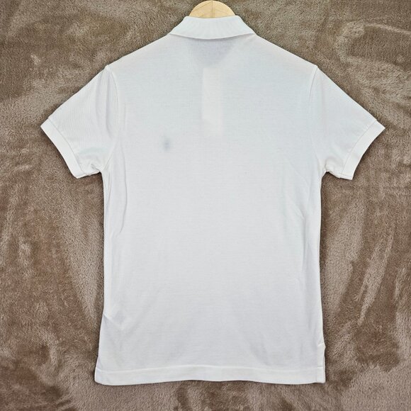 Polo Ralph Lauren Golf Polo Shirt Custom Fit Pony White Short Sleeve Mens Size S - Picture 2 of 10